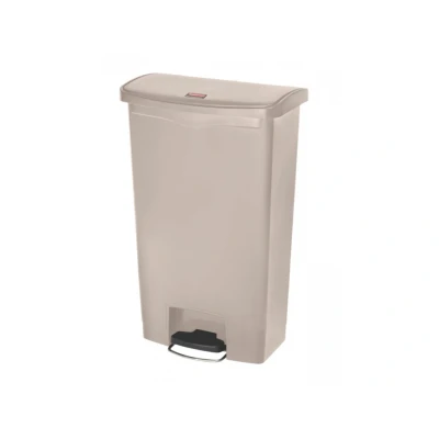 Afbeelding van Rubbermaid Slim Jim Front Step Beige Inhoud: 68 liter