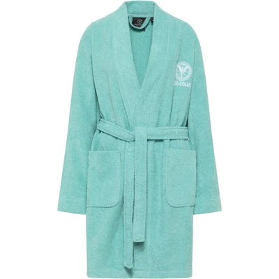 Afbeelding van Carlo Colucci MIT Stickerei VITA Badjas, Dames, Maat: Medium, Mint