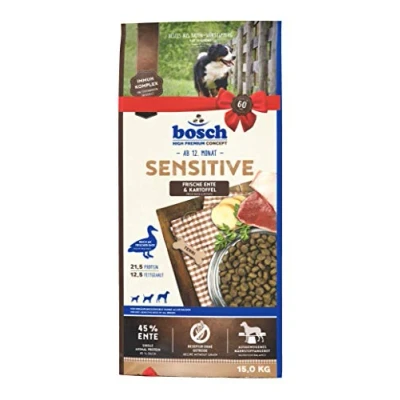 Afbeelding van 2x15kg bosch Sensitive Eend &amp; Aardappel Hondenvoer