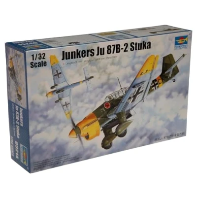 Afbeelding van Trumpeter 3214 modelbouwset Junkers Ju 87B 2 Stuka