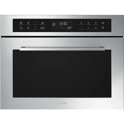 Afbeelding van Smeg SF4400MCX1 Inbouw combi magnetron Zilver