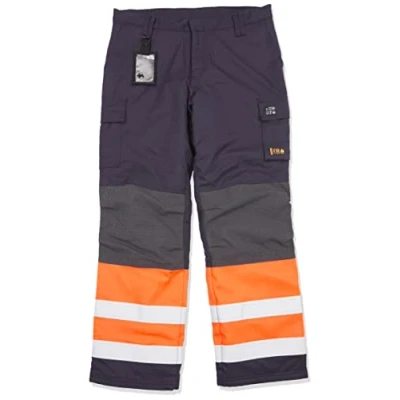 Afbeelding van Blaklader Multinorm winterwerkbroek 1869 1513 Marineblauw/Oranje D104