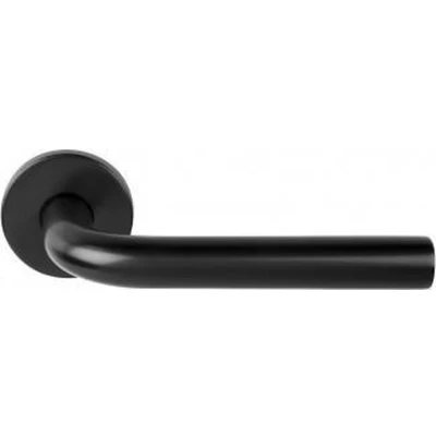 Afbeelding van Formani Deurkruk BASICS LB3 19 EN1906/3 geveerd op rozet PVD gunmetal