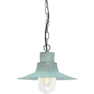 Afbeelding van Hanglamp Steady Lighting E27 L: 29.5cm Voor Buiten Woonkamer Eetkamer Verdigris