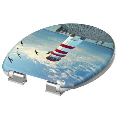 Afbeelding van Toiletbril met soft close LIGHTHOUSE
