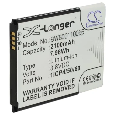 Afbeelding van vhbw Batterij compatibel met Kodak Cherish C525 babyfoon Babytalker (2100mAh, 3,8V, Li Ion)