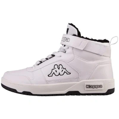 Afbeelding van Kappa Unisex Stylecode: 243380 Hanbury Fur Sneakers, wit zwart, 41 EU