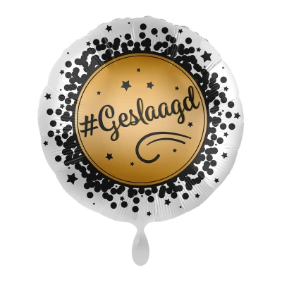 Afbeelding van Folieballon #Geslaagd