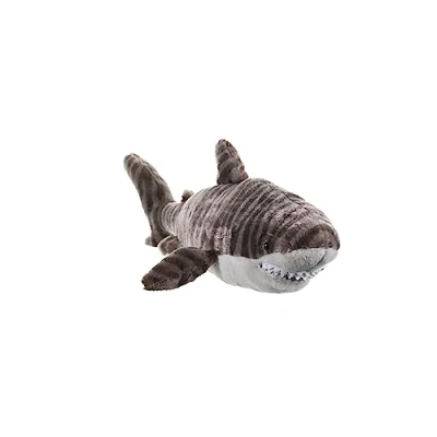 Afbeelding van Pluche tijgerhaai knuffel van 38 cm Haaien knuffels/knuffelbeesten