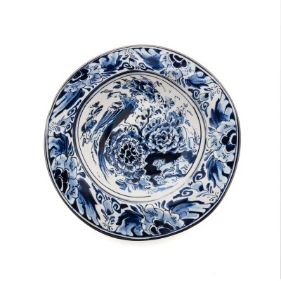 Afbeelding van Seletti Classics on Acid diep bord Flower Bird