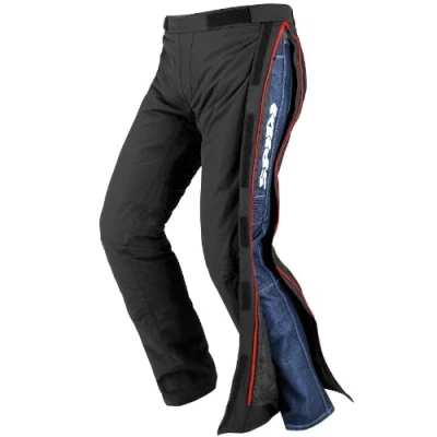 Afbeelding van SPIDI Unisex X65 026 broek, zwart/blauw, XL EU