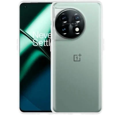 Afbeelding van Just in Case Soft Design OnePlus 11 Back Cover Transparant