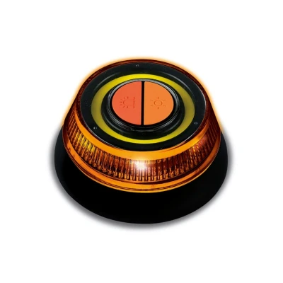Afbeelding van COB LED beacon Oranje 4W 2 standen