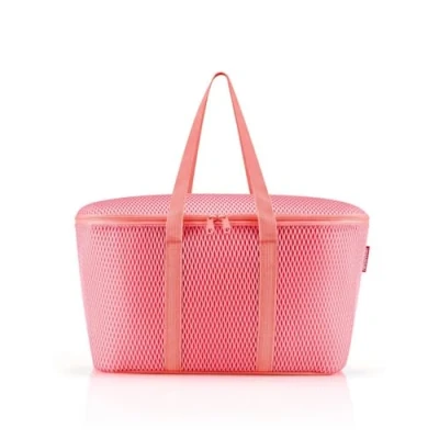 Afbeelding van reisenthel Coolerbag Mesh Coral Koeltas van hoogwaardig polyesterweefsel, ideaal voor picknick, winkelen en onderweg