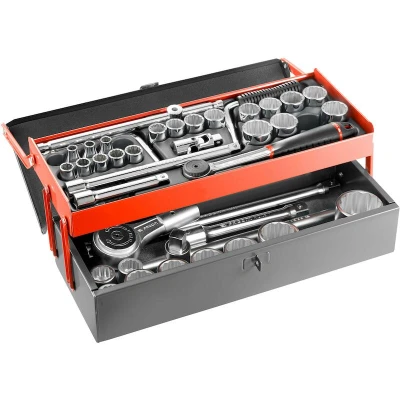 Afbeelding van Facom Set 12 kantdoppen 1/2&quot; tot 3/4&quot; en van 3/8&quot; 2&quot; SK.452U