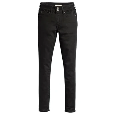 Afbeelding van Levi&#039;s 711 Double Button Soft Black, Zacht zwart., 29W / 30L