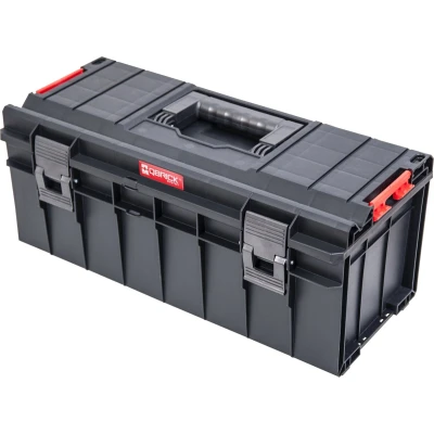 Afbeelding van QBRICK 1385 Gereedschapskoffer, 22 liter, gereedschapskist met handvat, gereedschapsopslag (KG), zwart, 545 x 270 230 mm