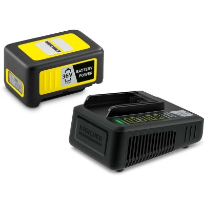 Afbeelding van Kärcher Home &amp; Garden Starter Kit Battery Power 36/25 2.445 064.0 Accu en acculader voor gereedschap 36 V 2.5 Ah Li ion