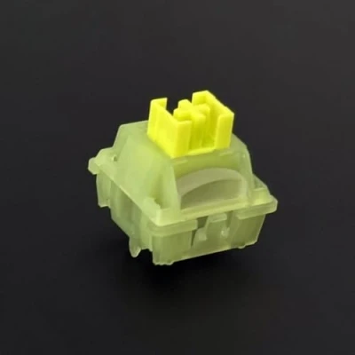 Afbeelding van Outemu Honey Peach/Lime Switch V3, 5pin Voorgesmeerde Stille Lineaire/Tactiele Schakelaar Voor Mechanisch Toetsenbord (Color : Tactile Lime, Size 110PCS)