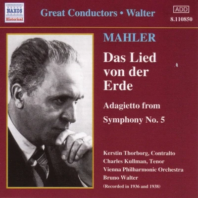 Afbeelding van Vienna Philharmonic Orchestra, Bruno Walter Mahler: Das Lied Von Der Erde (CD)