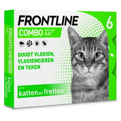 Afbeelding van Frontline Kat Combo Spot On 6 PIPET (52718)
