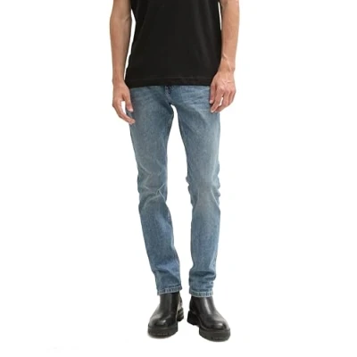 Afbeelding van TOM TAILOR heren jeans, 10119 Used Mid Stone Blue Denim, 32W / 34L