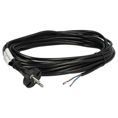 Afbeelding van vhbw Stroomkabel compatibel met Kärcher T12/1, T15/1, T201, T191, T10/1, T14/1 stofzuiger, 15 m kabel 1000 W