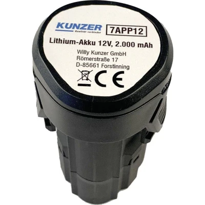 Afbeelding van Kunzer 7APP12 Gereedschapsaccu 12 V 2 Ah Li ion