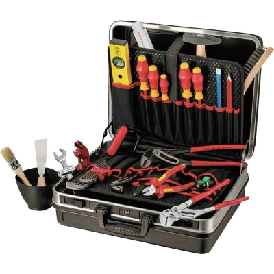 Afbeelding van Gereedschapskoffer voor leerlingen Basic Sanitair 31 delig KNIPEX