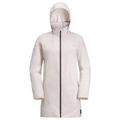 Afbeelding van Jack Wolfskin Textor Regenjas, Dames, Maat: XXL, Sea shell