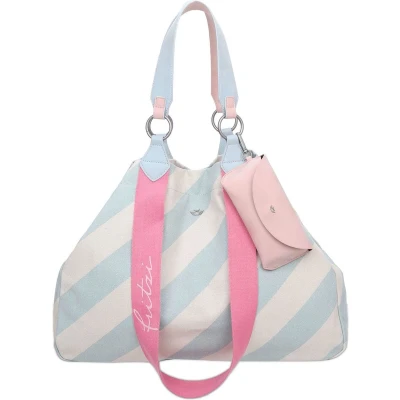Afbeelding van Fritzi aus Preußen Schoudertas Ice Canvas Izzy Bag Pool Party Veelkleurig