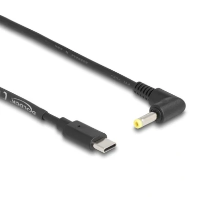 Afbeelding van Delock USB Type C™ Stromkabel zu DC 4,0 x 1,7 mm Stecker gewinkelt 1