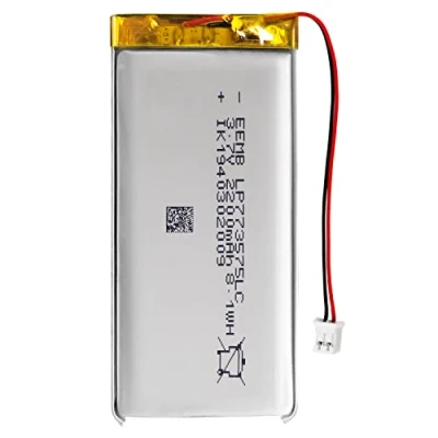 Afbeelding van EEMB lithium polymeerbatterij 3,7 V 2200mAh 773575 Lipo oplaadbare batterij met draad JST connector bevestig de polariteit van het apparaat en voor aankoop