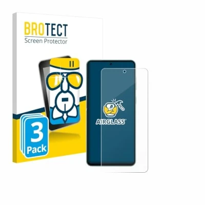 Afbeelding van BROTECT Screenprotector voor Samsung Galaxy M55 Folie Beschermfolie Beschermglas transparant (3 Stuks)