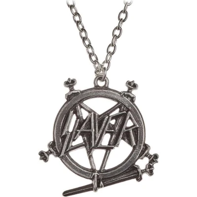 Afbeelding van Alchemy Slayer Pentagram Logo Ketting Zilverkleurig