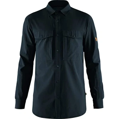 Afbeelding van Blouse Fjällräven Men Abisko Trekking Shirt Dark Navy XXL