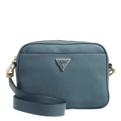Afbeelding van Guess Meridian Camera BAG Schoudertas, Dames, Maat: One Size, Slate
