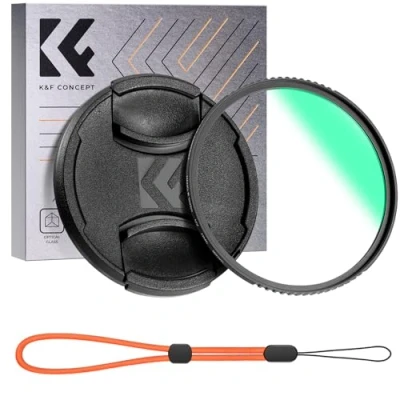 Afbeelding van K&amp;F Concept Nano K UV Beschermingsfilter met Lensdop, Optisch Glas Filter Coating voor 58mm Lens