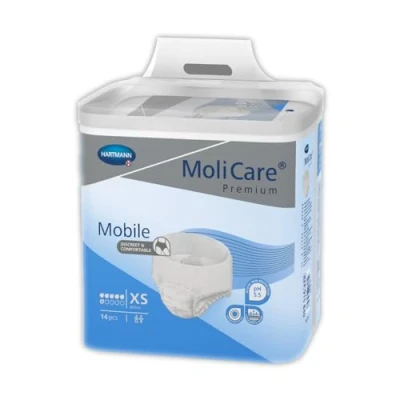 Afbeelding van Hartmann MoliCare Mobile 6 druppels XS Karton van 56 incontinentieslips