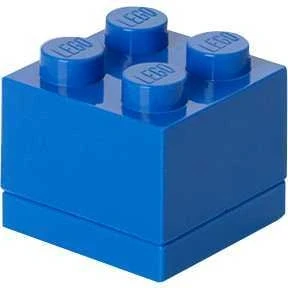 Afbeelding van Opbergbox Lego Mini Brick 4 Blauw