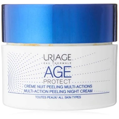 Afbeelding van Uriage Age Protect Peeling Nachtcrème met meerdere werking 50 ml