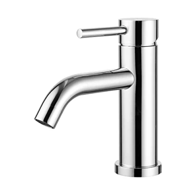 Afbeelding van IBERGRIF M11003 Wastafelkraan Wastafelmengkraan Badkamerkraan Enkele Hendel Wastafel Mengkraan Modern, Chrome, Silver