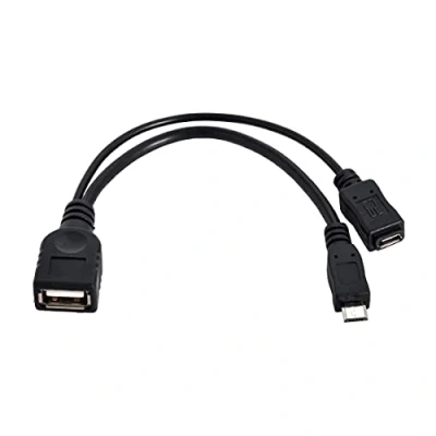 Afbeelding van Chenyang Micro USB Host OTG kabel met voeding voor Samsung Phone I9100 I9300 I9220 9250