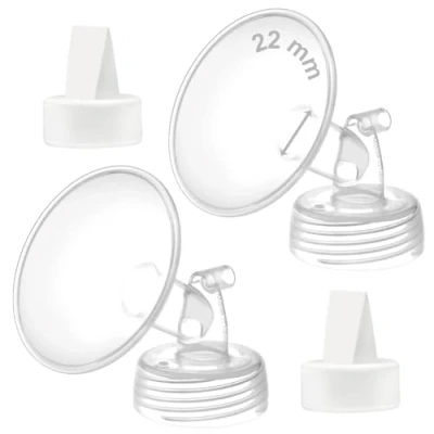 Afbeelding van Maymom 22 mm flens en eendenbekkventiel, compatibel met Spectra S1 S2 9 Plus pomponderdelen Flange Bill ventiel