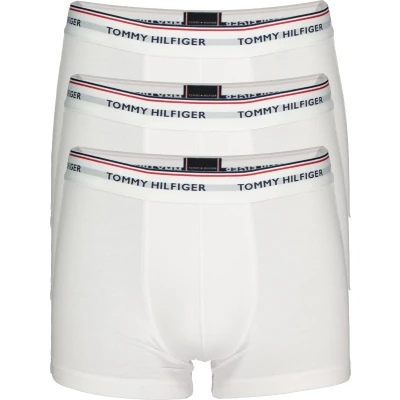 Afbeelding van Tommy Hilfiger Premium Essentials Trunk 3 PACK Boxerbriefs, Heren, Maat: XXL, White