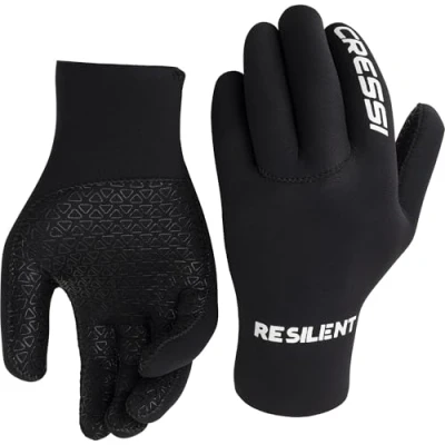 Afbeelding van CRESSI Veerkrachtige Handschoenen 2 mm M Unisex Ultra Grip in Zacht Neopreen Zwart, Duiken, Vissen, Snorkelen, Surf Paddle Kajak Zwemmen,