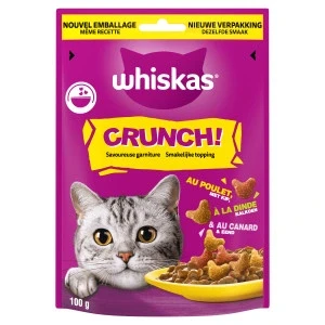 Afbeelding van Whiskas Crunch Kattensnacks 100 gr