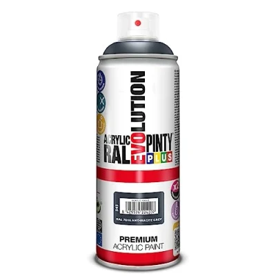 Afbeelding van Sprayverf Pintyplus Evolution RAL 7016 400 ml Antraciet