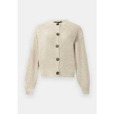 Afbeelding van Vero Moda Vmlea O NECK Vest, Dames, Maat: XS, Moon rock