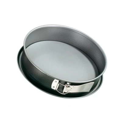 Afbeelding van Springvorm, rond, lekvrij, met Teflon antiaanbaklaag, PFOA vrij, 30% energiereductie, tweekleurig, 28 cm ZENKER